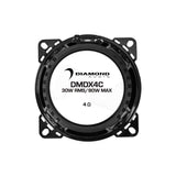 DMDX4C - DMDX SERIES 4"2 - WAY COMPONENT SET - DMDX4C - Diamond Audio