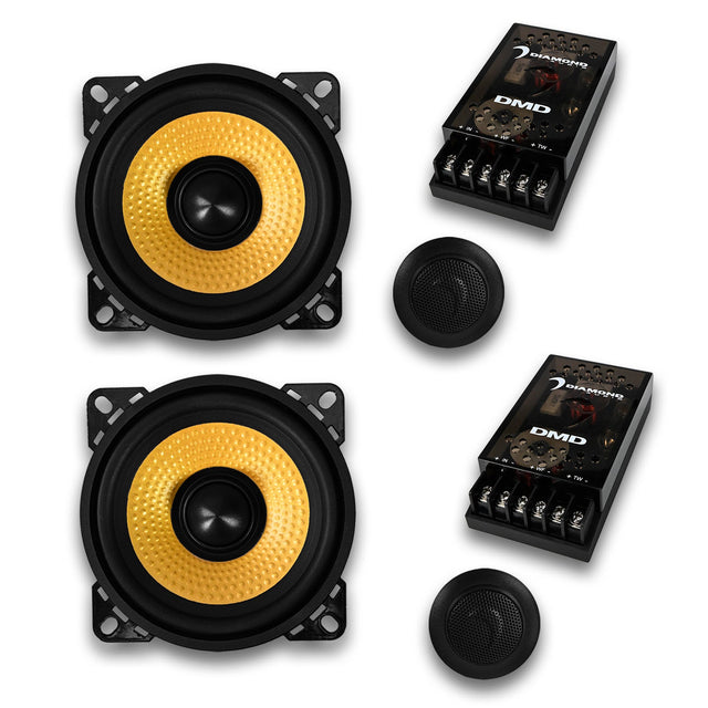 DMDX4C - DMDX SERIES 4"2 - WAY COMPONENT SET - DMDX4C - Diamond Audio