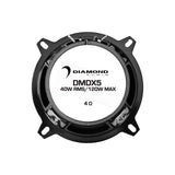 DMDX5 - DMDX SERIES 5.25" 2 - WAY CONCENTRIC COAXIAL SPEAKERS - DMDX5 - Diamond Audio