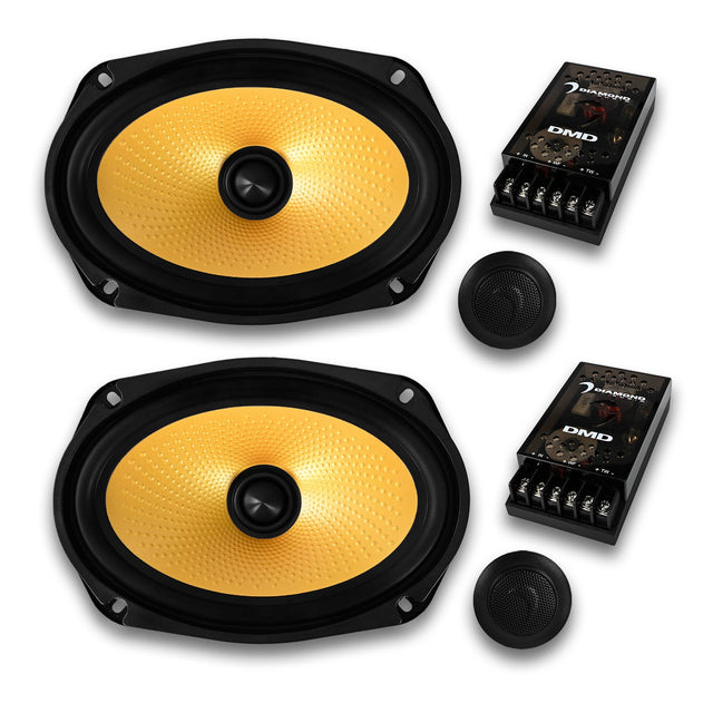 DMDX69C - DMDX SERIES 6"X9" 2 - WAY COMPONENT SET - DMDX69C - Diamond Audio