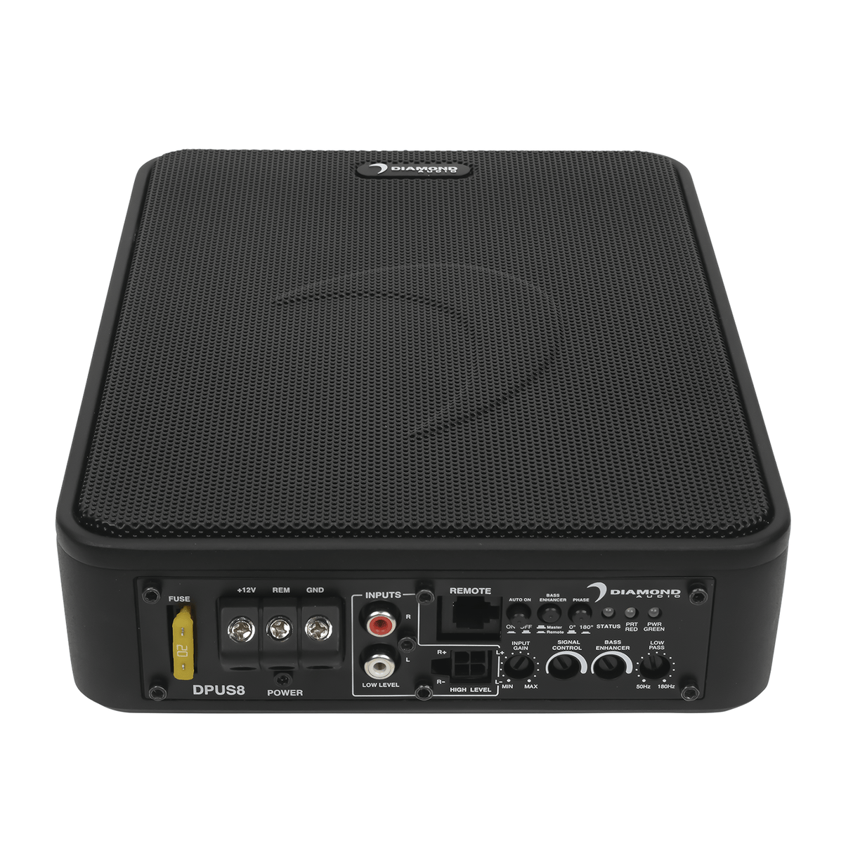 DMD Series 8" Active Slim Subwoofer w/Bass Enhancement - DPUS8 - DPUS8 - Diamond Audio