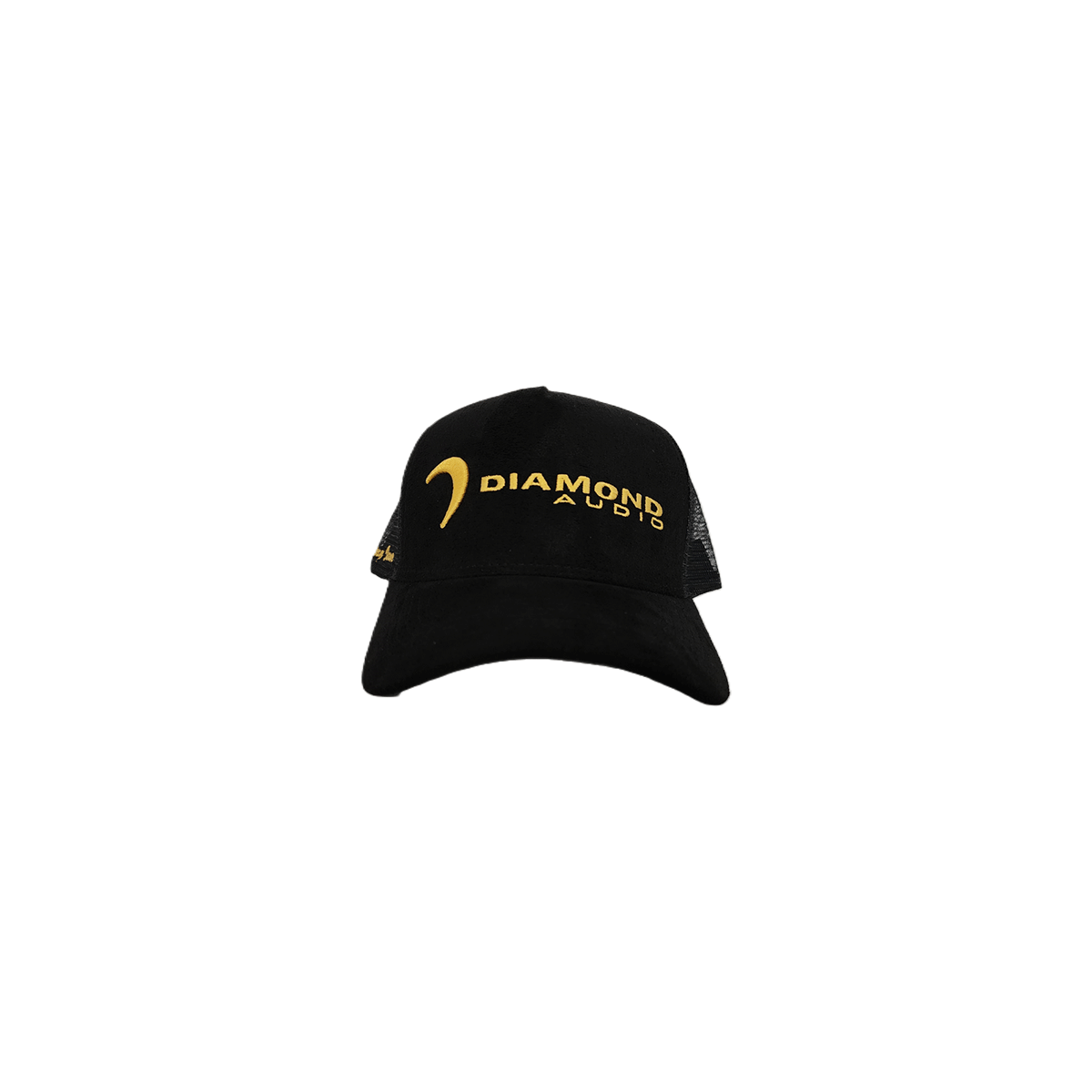 Diamond Audio Black Suede Trucker Hat - DATFI - DATFI - Diamond Audio