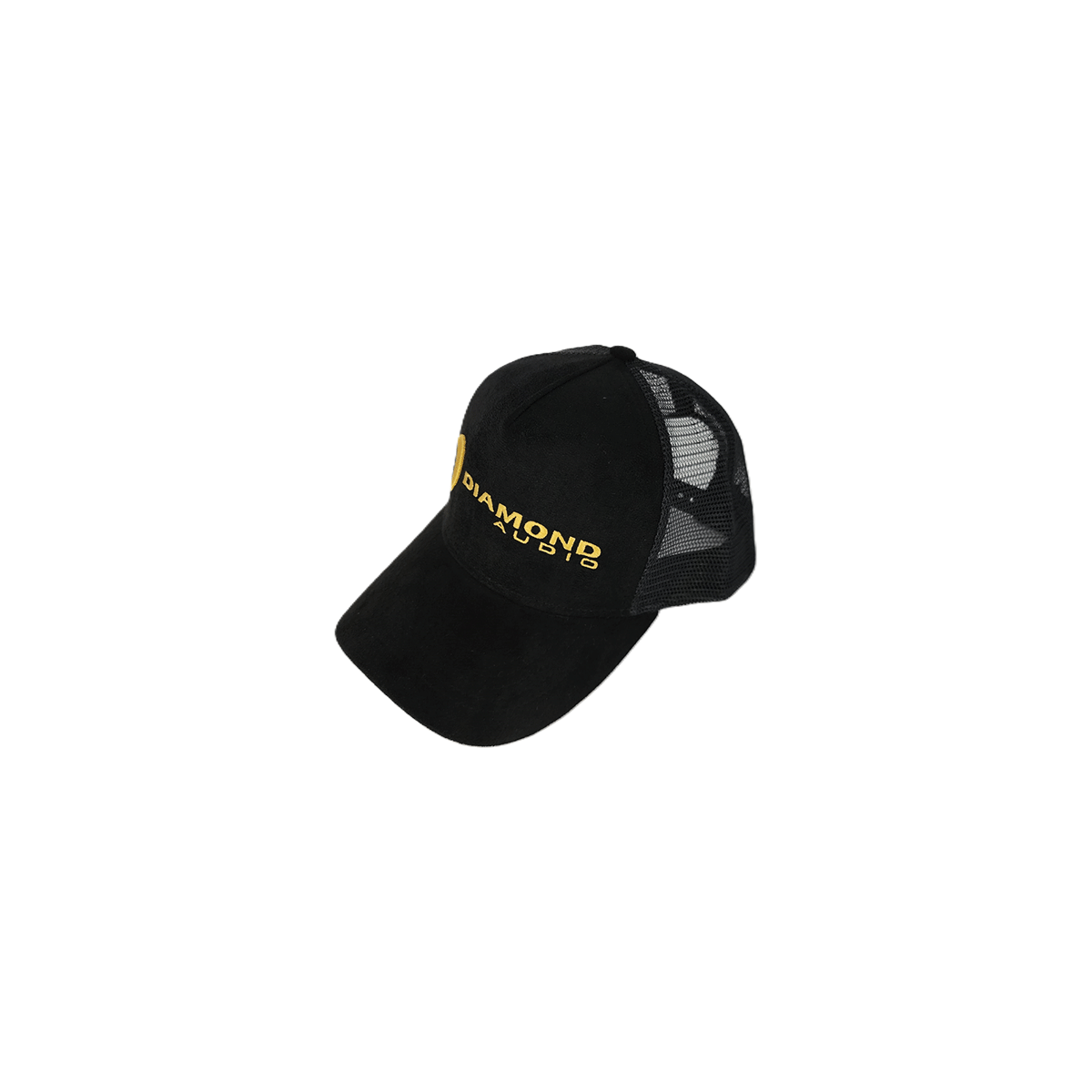 Diamond Audio Black Suede Trucker Hat - DATFI - DATFI - Diamond Audio