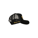 Diamond Audio Black Suede Trucker Hat - DATFI - DATFI - Diamond Audio