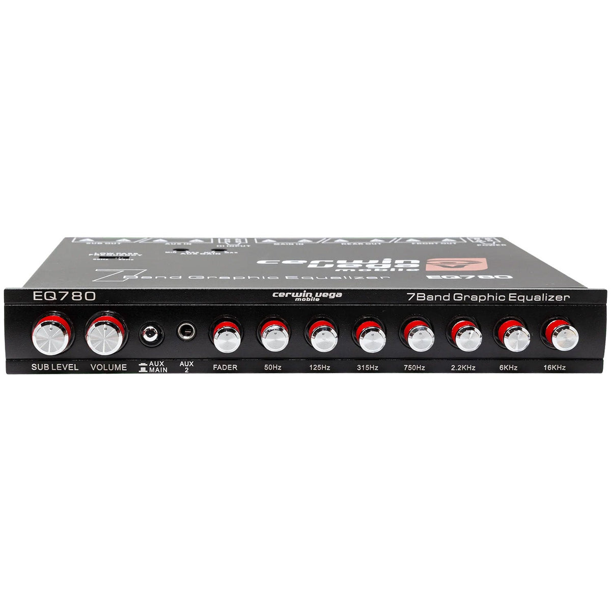 7 - Band Parametric EQ with Auxiliary Input - EQ780 - Cerwin Vega