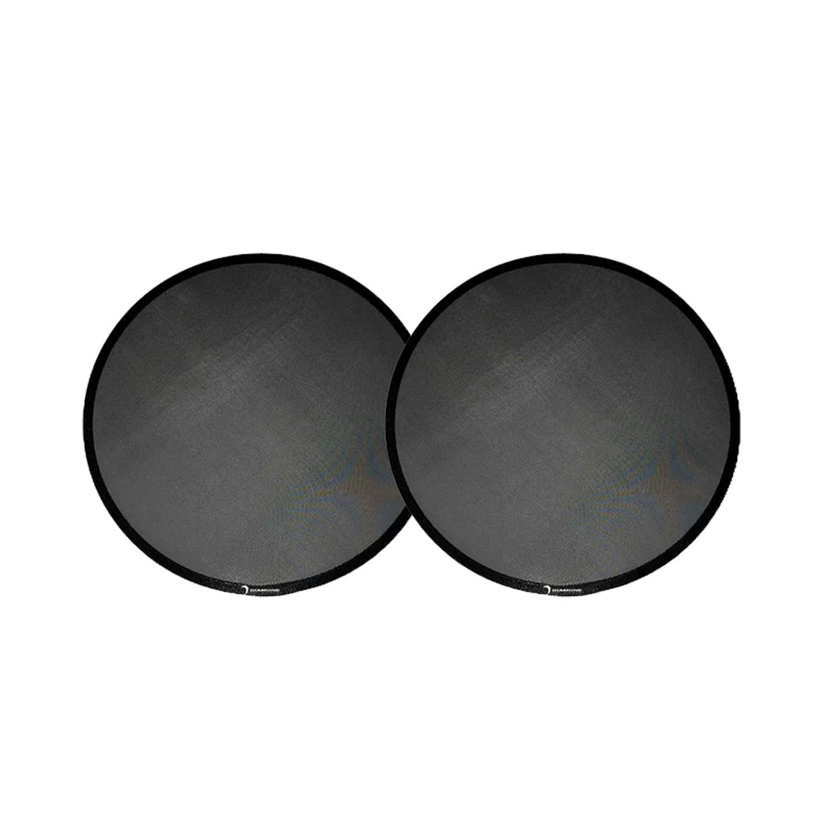 6.5" Water Repelling Mesh Grill with Adhesive Application (Pair) - FSWPG65 - FSWPG65 - Diamond Audio