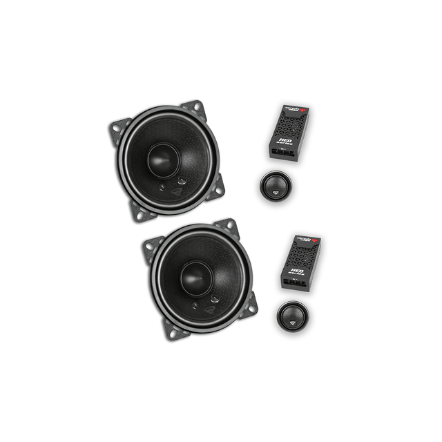 H4C - HED 4” 2-Way Component Full Range Speaker Set