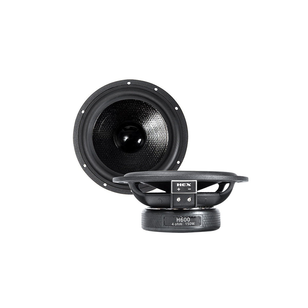 H600S - HEX Series 6.3” 2 - Way Component Set w/Silk Dome Tweeter - H600S - Diamond Audio
