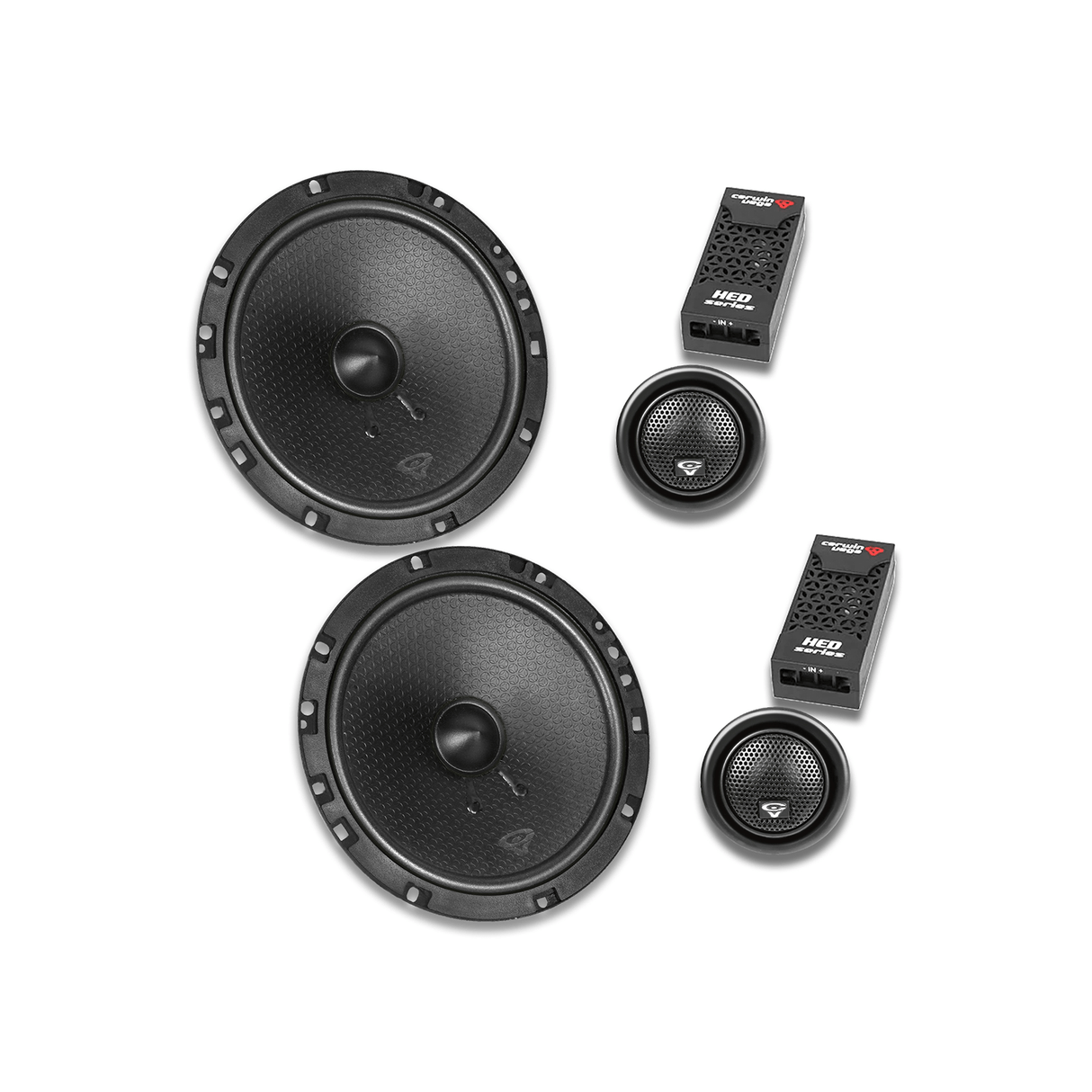 H675C - HED 6.75” 2-Way Component Full Range Speaker Set