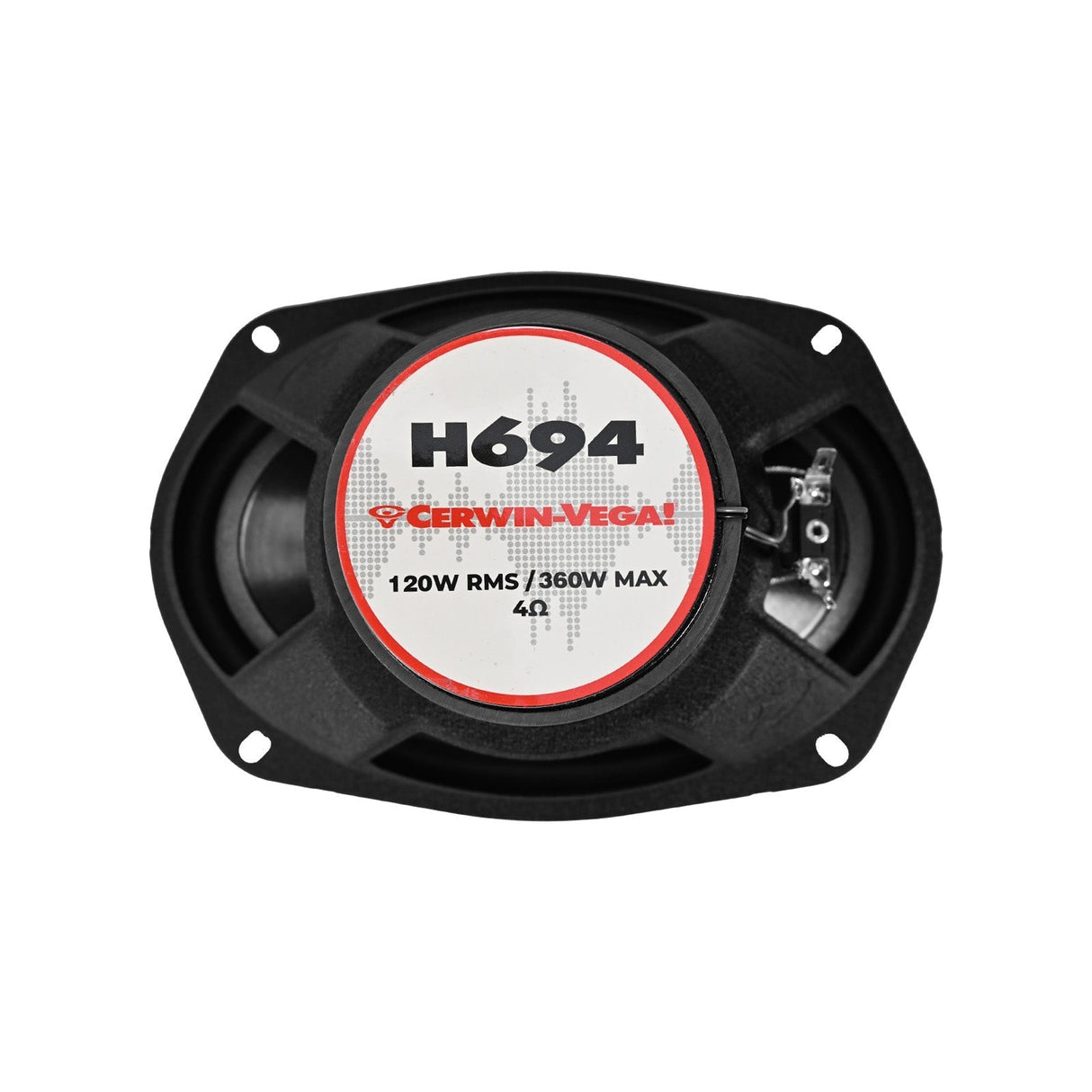 H694 - HED 6"x9” 4-Way Coaxial Full Range Speaker Set