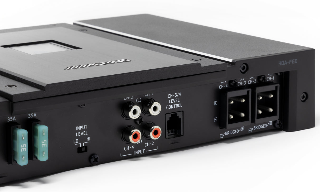 Alpine Alpine HDA-F60 Status Amplifiers Status Amplifiers