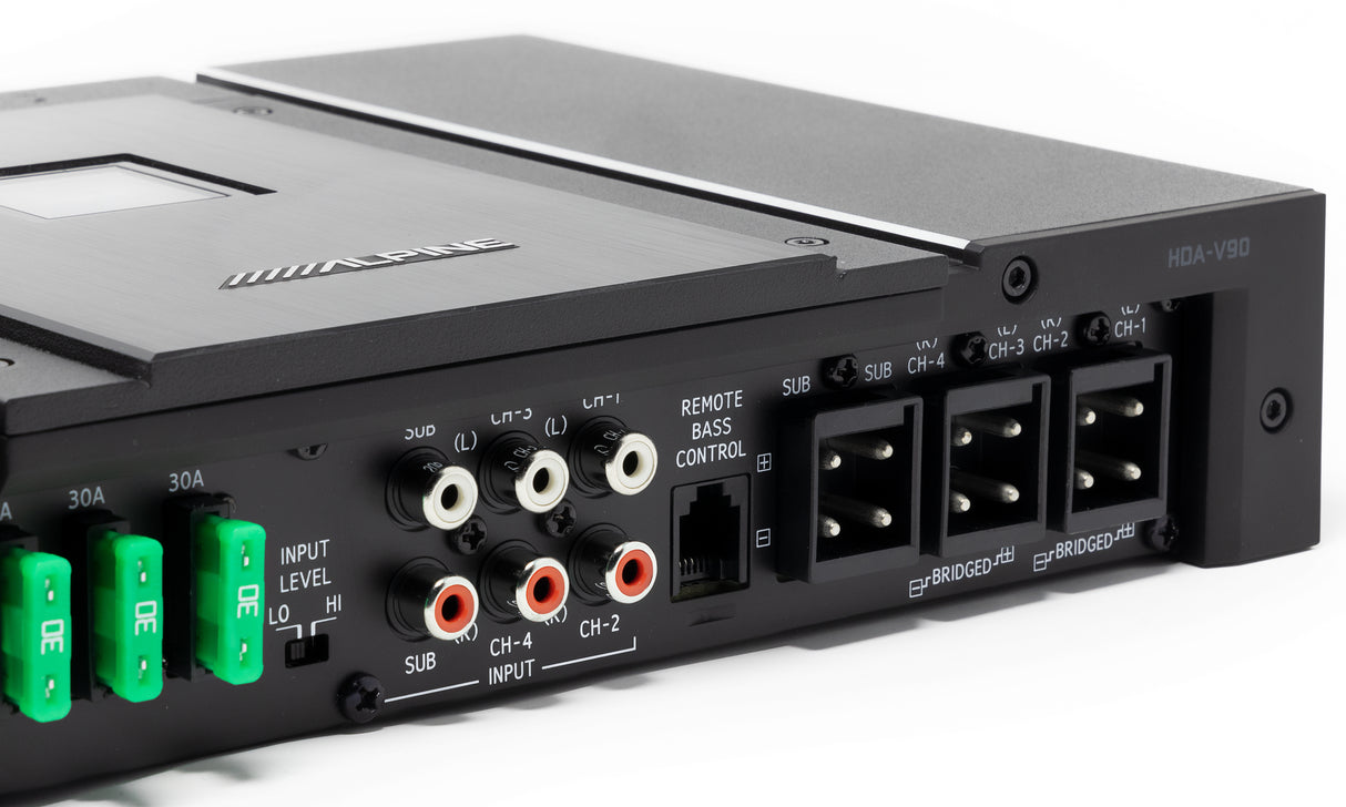 Alpine Alpine HDA-V90 Status Amplifiers Status Amplifiers
