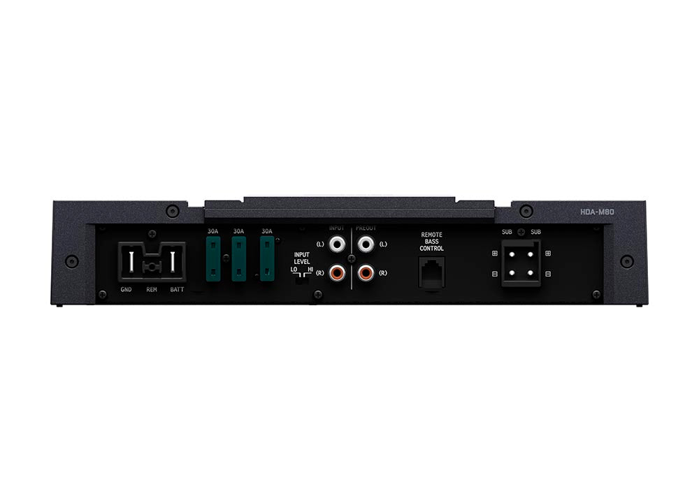 Alpine Alpine HDA-M80 Status Amplifiers Status Amplifiers