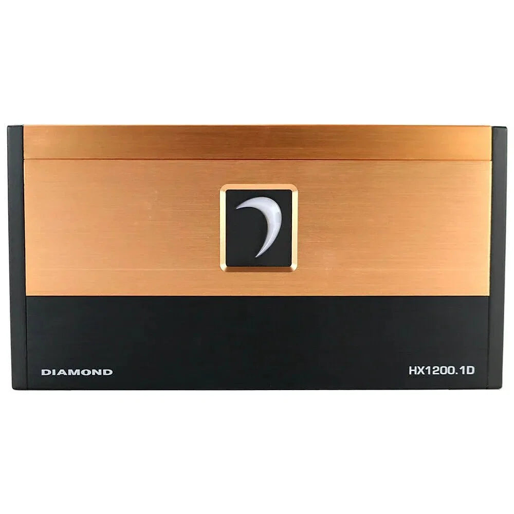 HX1200.1D - HEX Series 1200W RMS Class D Monoblock Amplifier - HX1200.1D - Diamond Audio