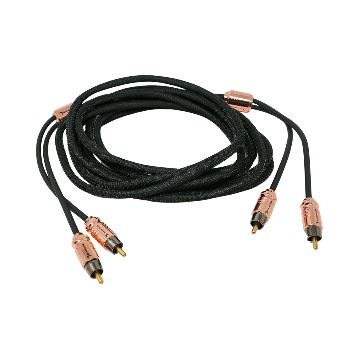 12Ft Two Channel RCA Cable - HX12 - HX12 - Diamond Audio