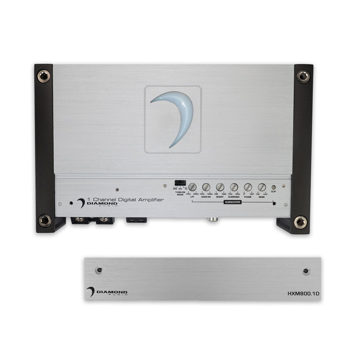 HXM800.1D - HXM Series 800W Class D Monoblock Amplifier - HXM800.1D - Diamond Audio