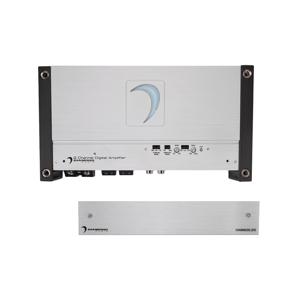 HXM800.2D - HXM Series 2 - Channel 800W Full Range Class D Amplifier - HXM800.2D - Diamond Audio