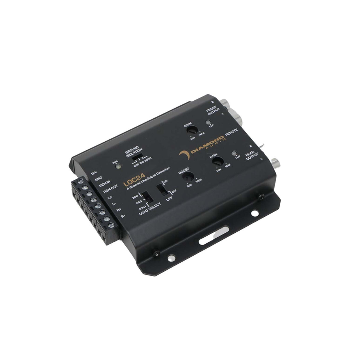 4-Channel LOC Series Line-Output Converter (2 In/4 Out) - LOC24 - LOC24 - Diamond Audio