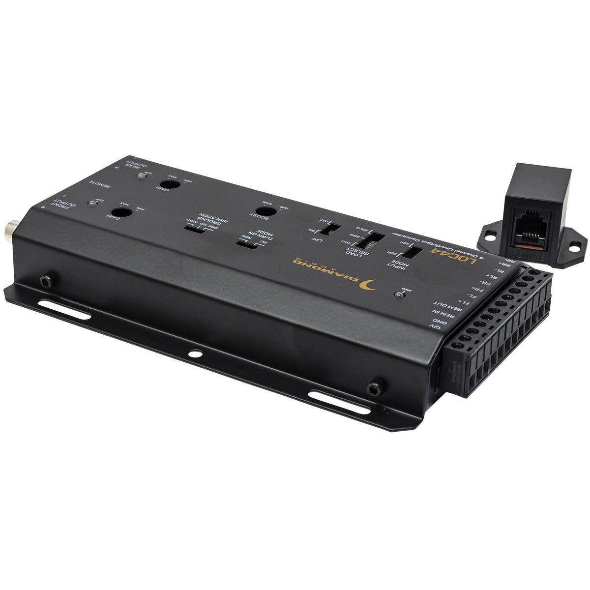 4 - Channel LOC Series Line - Output Converter (4 In/4 Out) - LOC44 - LOC44 - Diamond Audio