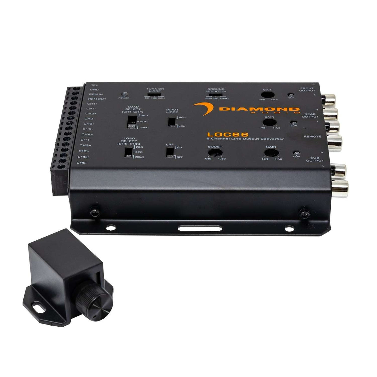 6 - Channel LOC Series Line - Output Converter (6 In/6 Out) - LOC66 - LOC66 - Diamond Audio