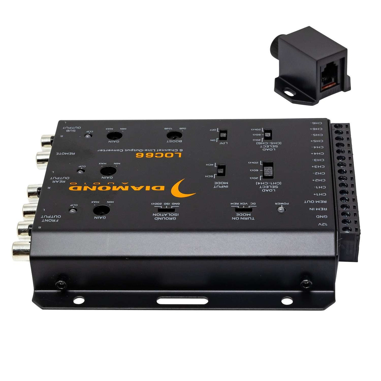 6 - Channel LOC Series Line - Output Converter (6 In/6 Out) - LOC66 - LOC66 - Diamond Audio