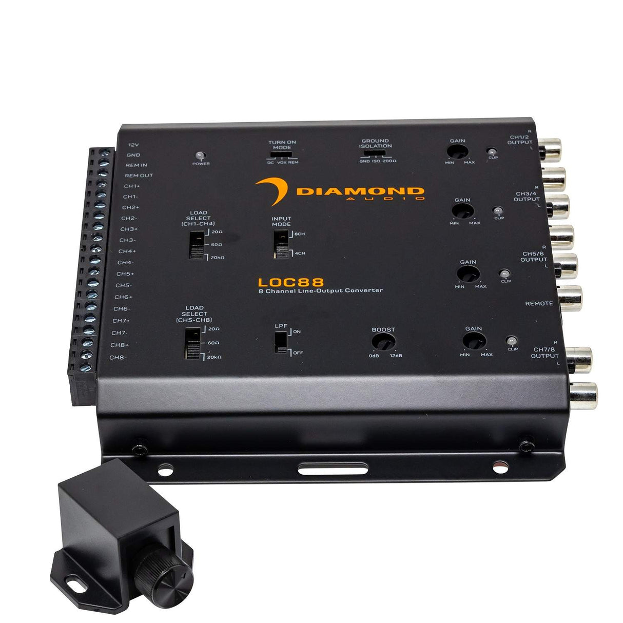 8 - Channel LOC Series Line - Output Converter (8 In/8 Out) - LOC88 - LOC88 - Diamond Audio