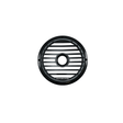 Motorsports Series 10" Black Marine Subwoofer Grill w/LED (Single) - MS10GRLB - MS10GRLB - Diamond Audio