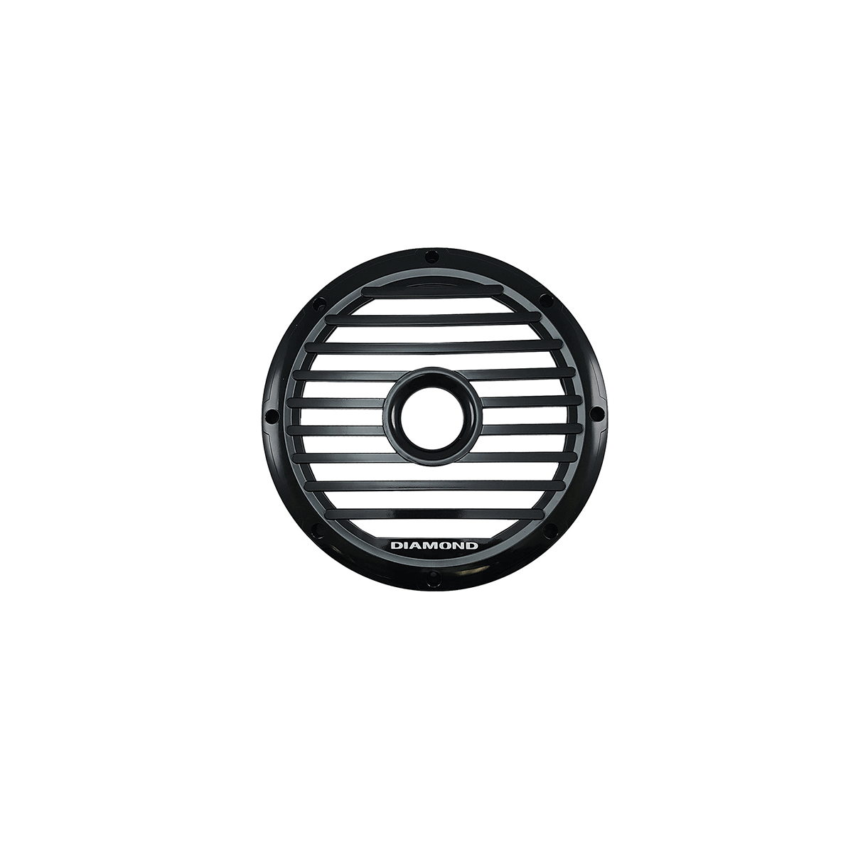 Motorsports Series 10" Black Marine Subwoofer Grill w/LED (Single) - MS10GRLB - MS10GRLB - Diamond Audio