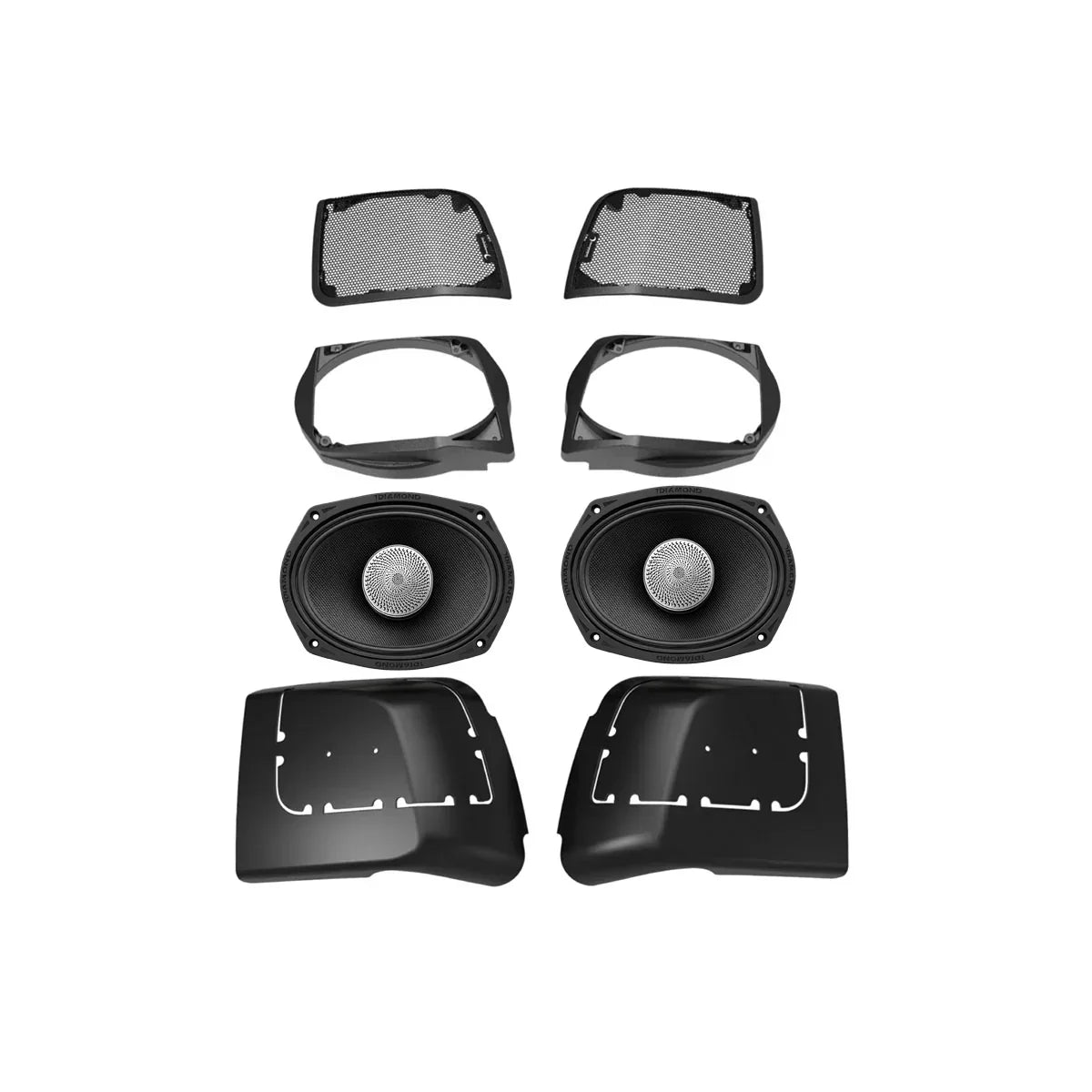 14 - 23 Harley Davidson® Road Glide 4 - Speaker System - DA1423RGSP5 - DA1423RGSP5 - Diamond Audio