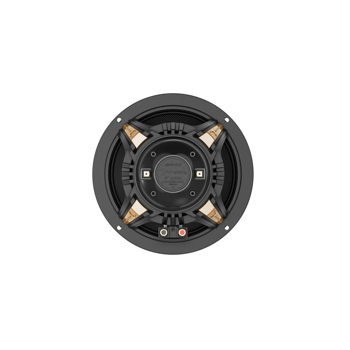 8" 2 - Way Coaxial NEO Speakers (4Ω) - MS82NEO4 - MS82NEO4 - Diamond Audio