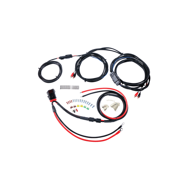 1998 - 2019 Harley Davidson 2 - Ch Audio Wiring Kit (All Harley Baggers) - MSHR2 - MSHR2 - Diamond Audio