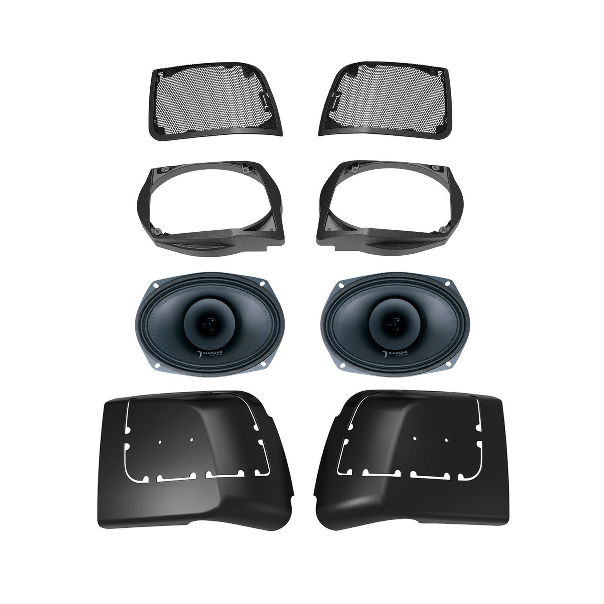 14 - 23 Harley Davidson® Street Glide 4 - Speaker System - DA1423SGSP4 - DA1423SGSP4 - Diamond Audio