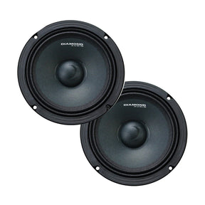 Enhance your audio experience with the MS PRO Series 6.5" High Output Midrange Speakers (Pair) - MSPRO65.