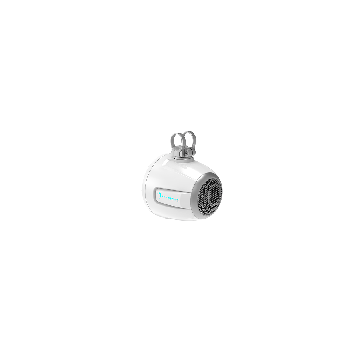 POD10F4W - 10" 2 - Way Marine Tower Speaker w/Titanium Dome Tweeter (White) - POD10F4W - Diamond Audio
