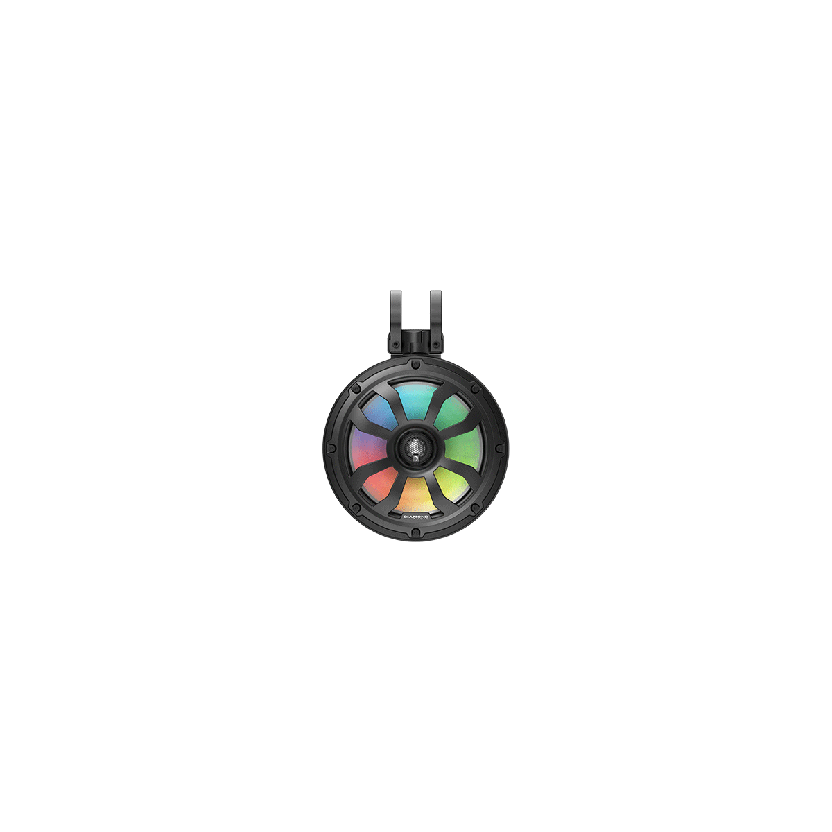POD8F4B - 8" 2 - Way Marine Tower Speaker w/Titanium Dome Tweeter (Black) - POD8F4B - Diamond Audio