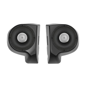 Upgrade your motorcycle audio system with the Diamond Audio PODMS652NEO2S Harley Kick Pods with MS652NEO2S 2Ω Speakers