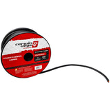 4 Gauge OFC Ground Wire Black 100Ft Spool - PW4G100 - Cerwin Vega