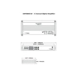 SRPM Stroker 5-Channel Full Range Class-D Amplifier (White) - SRPM1100.5DW