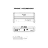 SRPM Stroker 1-Channel Monoblock Class-D Amplifier - SRPM1000.1D