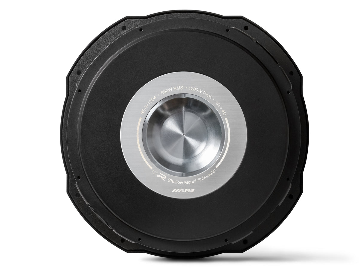 Alpine RS-W12D4 Shallow Mount Subwoofers