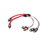 Cerwin Vega Dual Twisted RCA Cables - Cerwin Vega