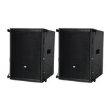 8x3" Mid/Bass & 4x1" Tweeter Powered Medium Line Array Loudspeaker - SLA83 - Cerwin Vega