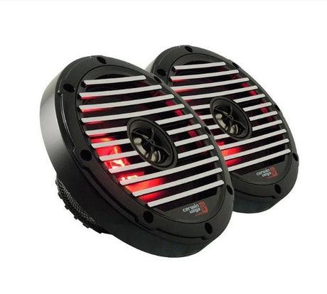 6.5" RPM Stroker 2-Way Coaxial Speaker W/RGB LED Lighting - SM65 - Cerwin Vega