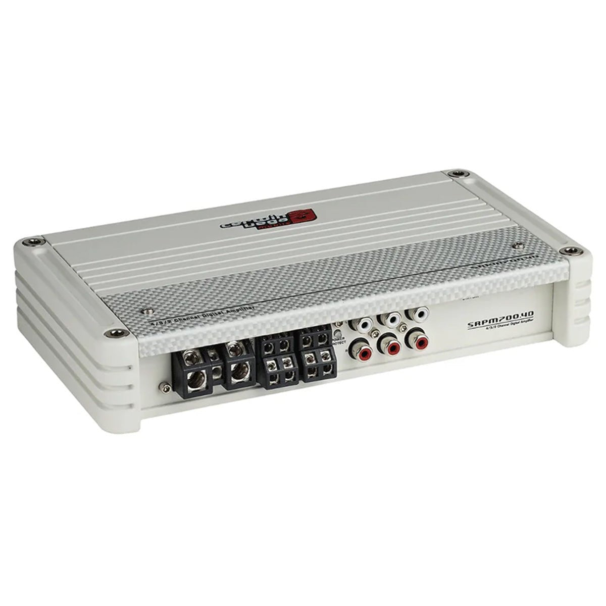 4 - Channel SRPM Stroker Full Range Class - D Amplifier (White) - SRPM700.4DW - Cerwin Vega