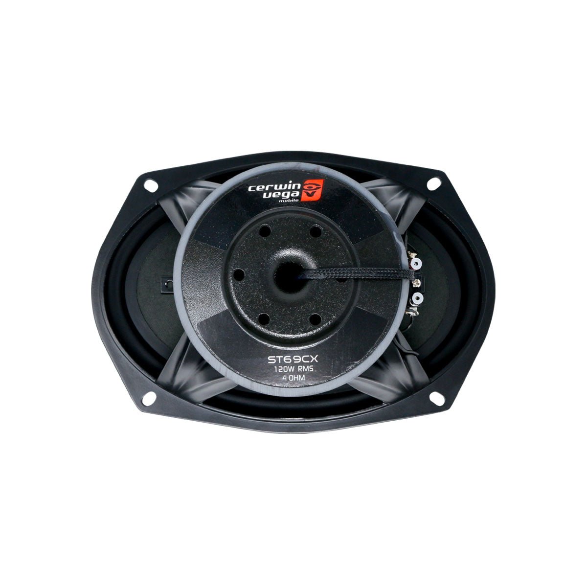 Stroker 6"x9” 2-Way Coax Speakers W/Titanium Dome Tweeter (4Ω) - ST69CX