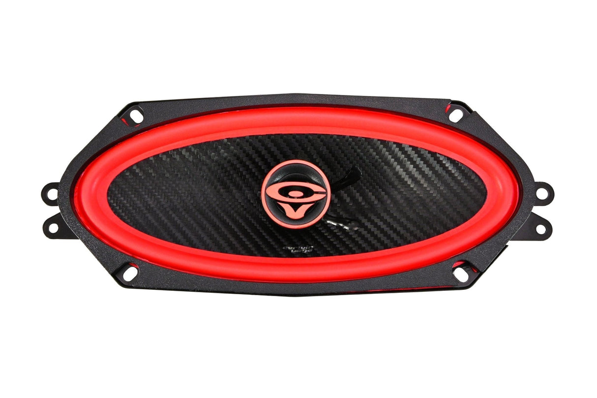 Vega 4"x10" 2-Way Coaxial Full Range Speakers (4Ω) - V410
