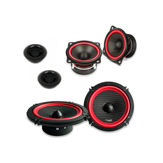Vega 6.5" 3-Way Component Speaker System (4Ω) - V6525C