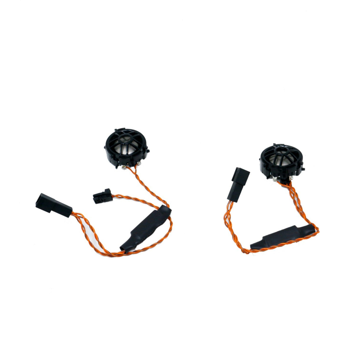 1" Mercedes Benz® Silk Dome Tweeter Set (Plug & Play) - VSP1TSMB - VSP1SMB - Diamond Audio