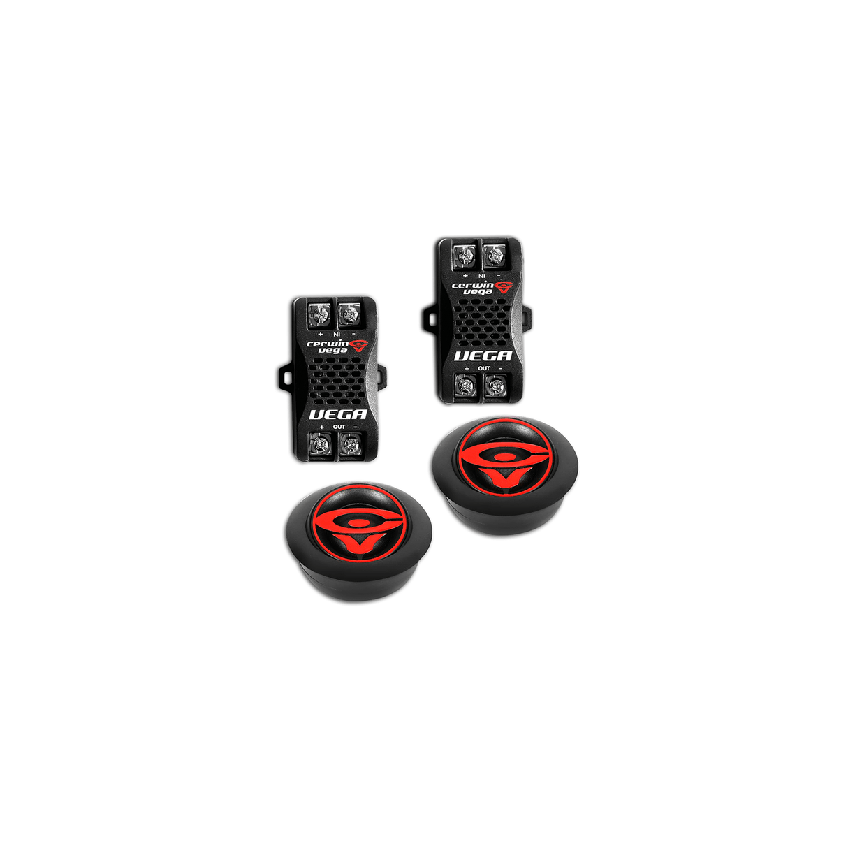 Vega 1" Silk Dome Tweeters (Pair) - VT1