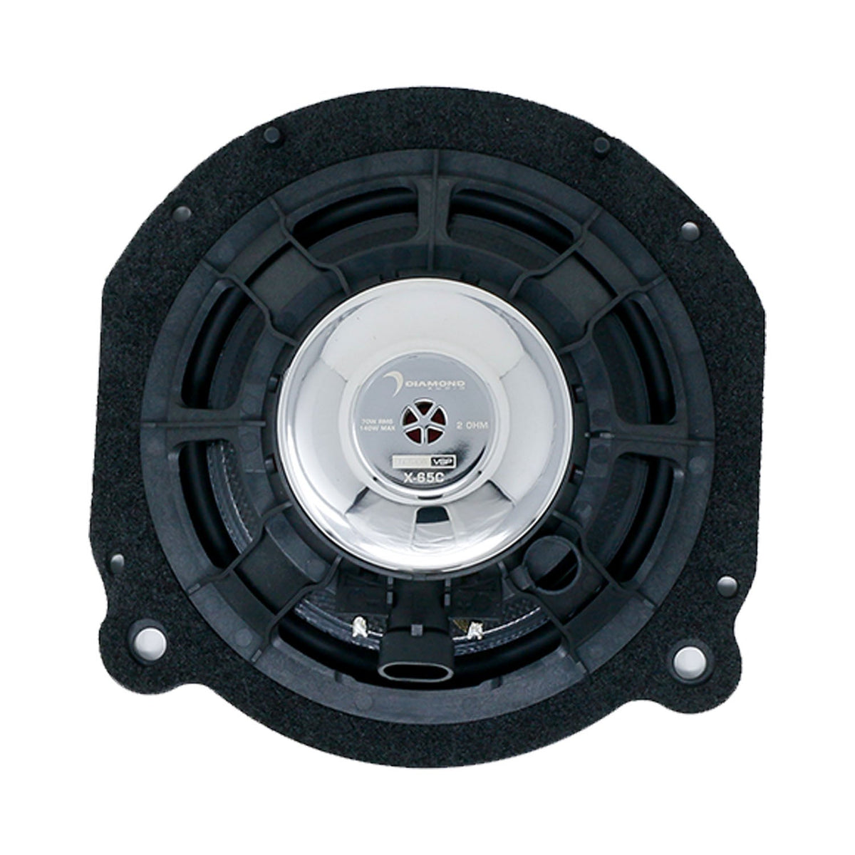 6.5" Tesla Model X 2 - Way Component Speaker Set (Plug & Play) X - 65C - X-65C - Diamond Audio